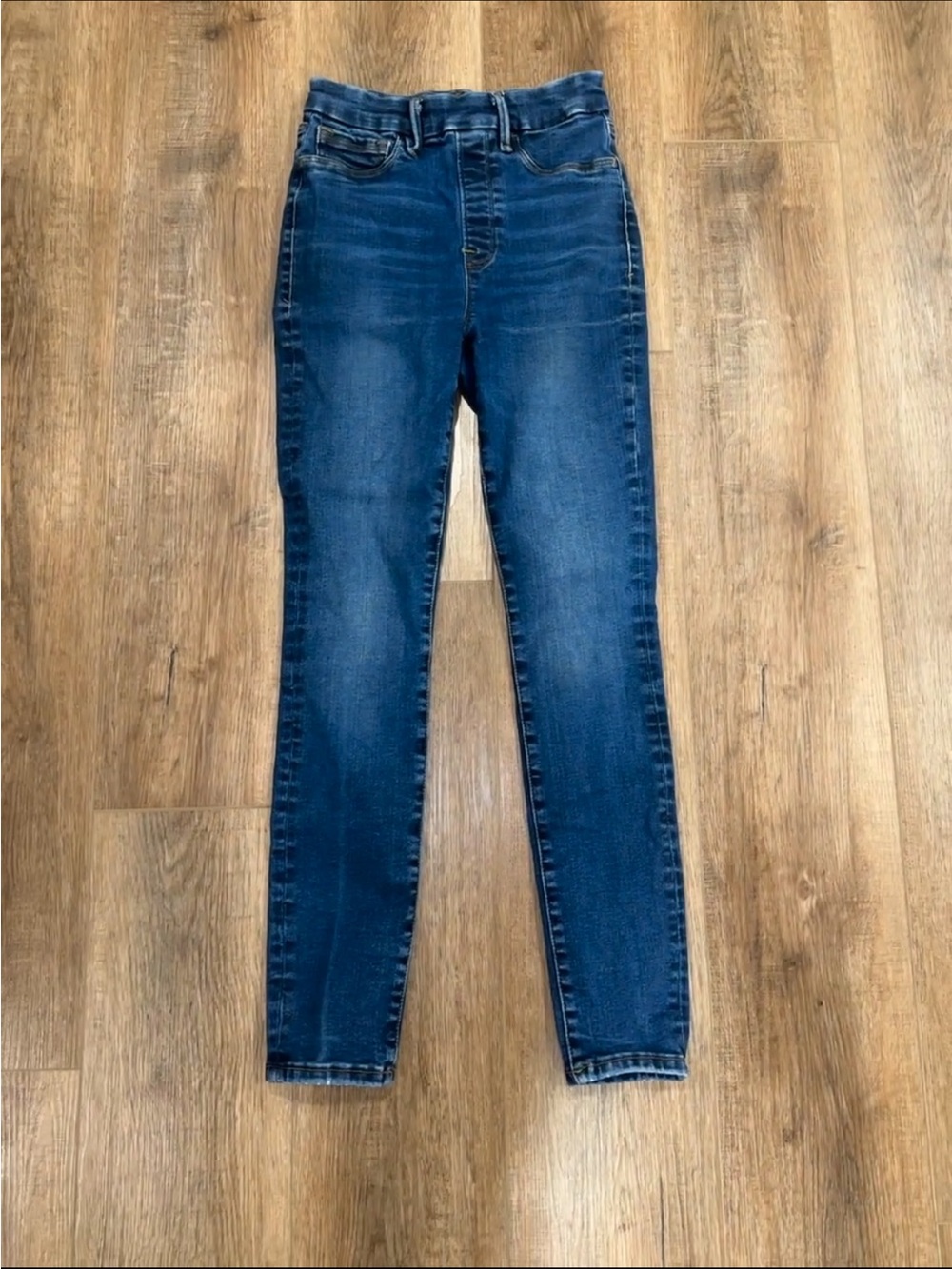 Good American Dark Blue Skinny Jeans